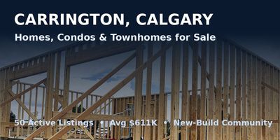 Living in Carrington, Calgary: Homes, Condos & Townhomes for Sale