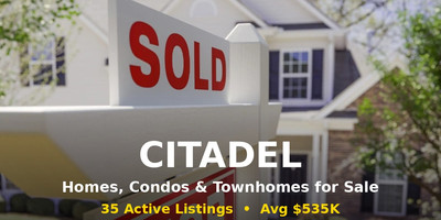 Living in Citadel, Calgary: Homes, Condos & Townhomes for Sale