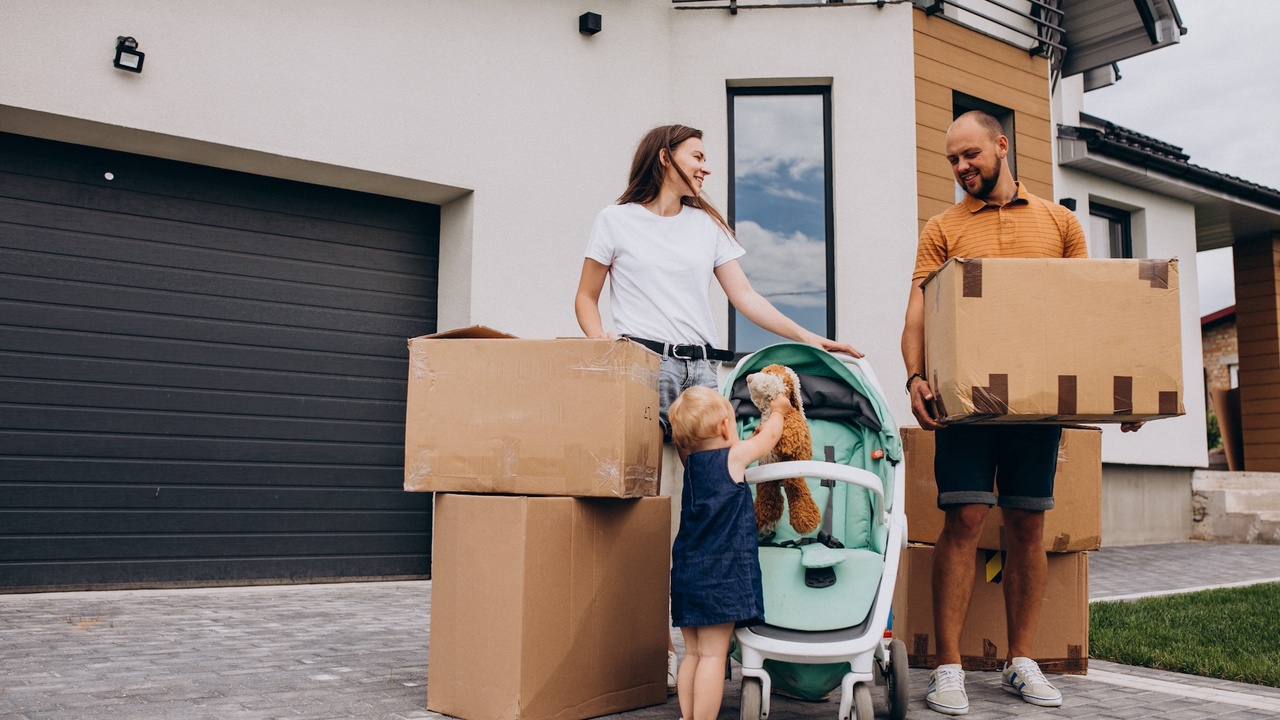 Family moving into a new Calgary home this fall
