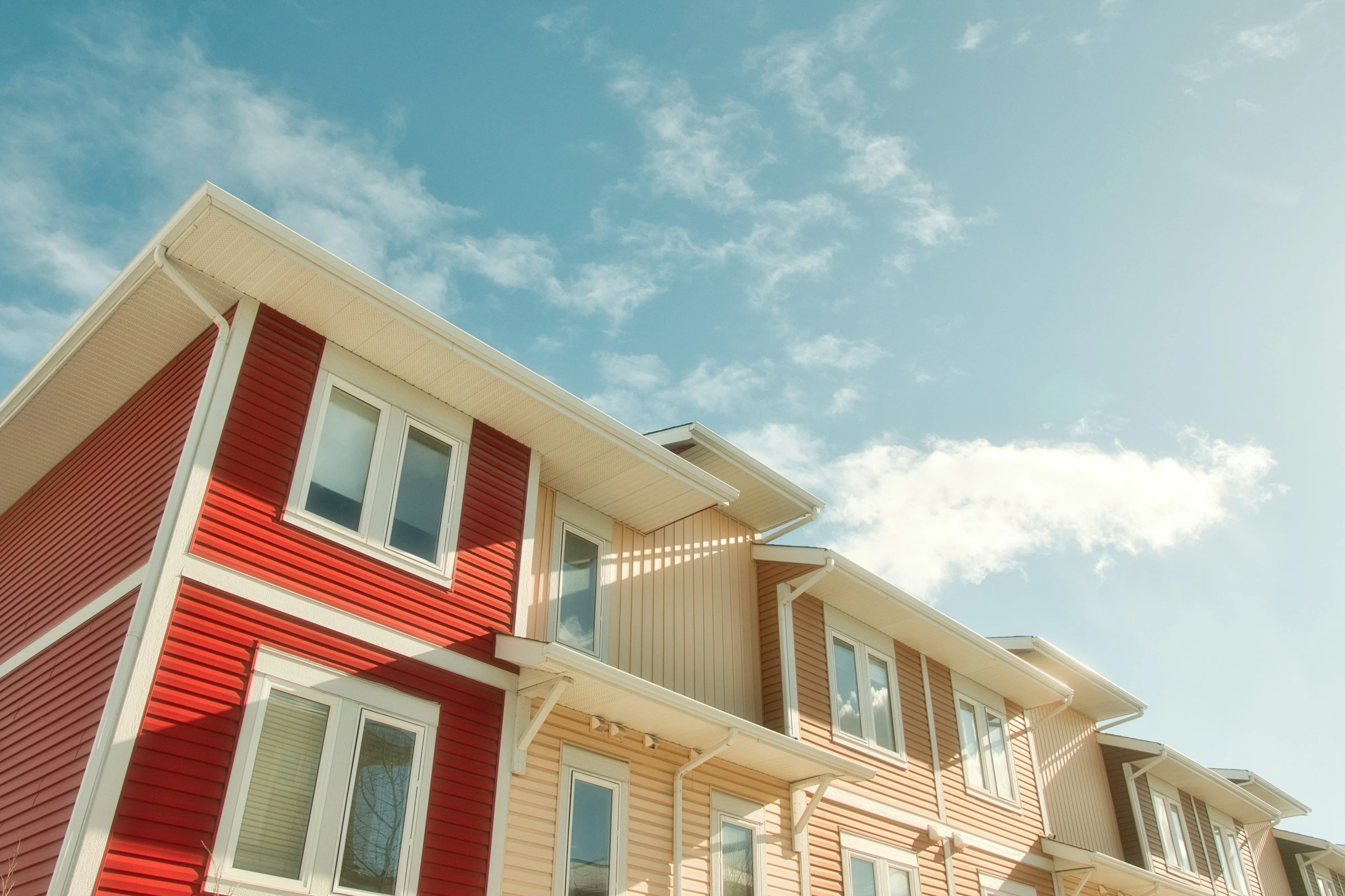 Modern Calgary apartment and condo buildings symbolizing rental housing options in the city.